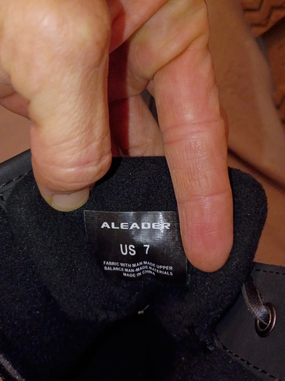 ALEADER Black Winter Duck Boots - Waterproof Lace-Up